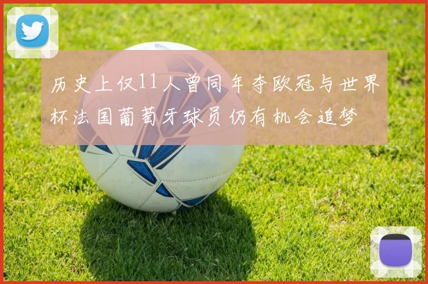 历史上仅11人曾同年夺欧冠与世界杯法国葡萄牙球员仍有机会追梦